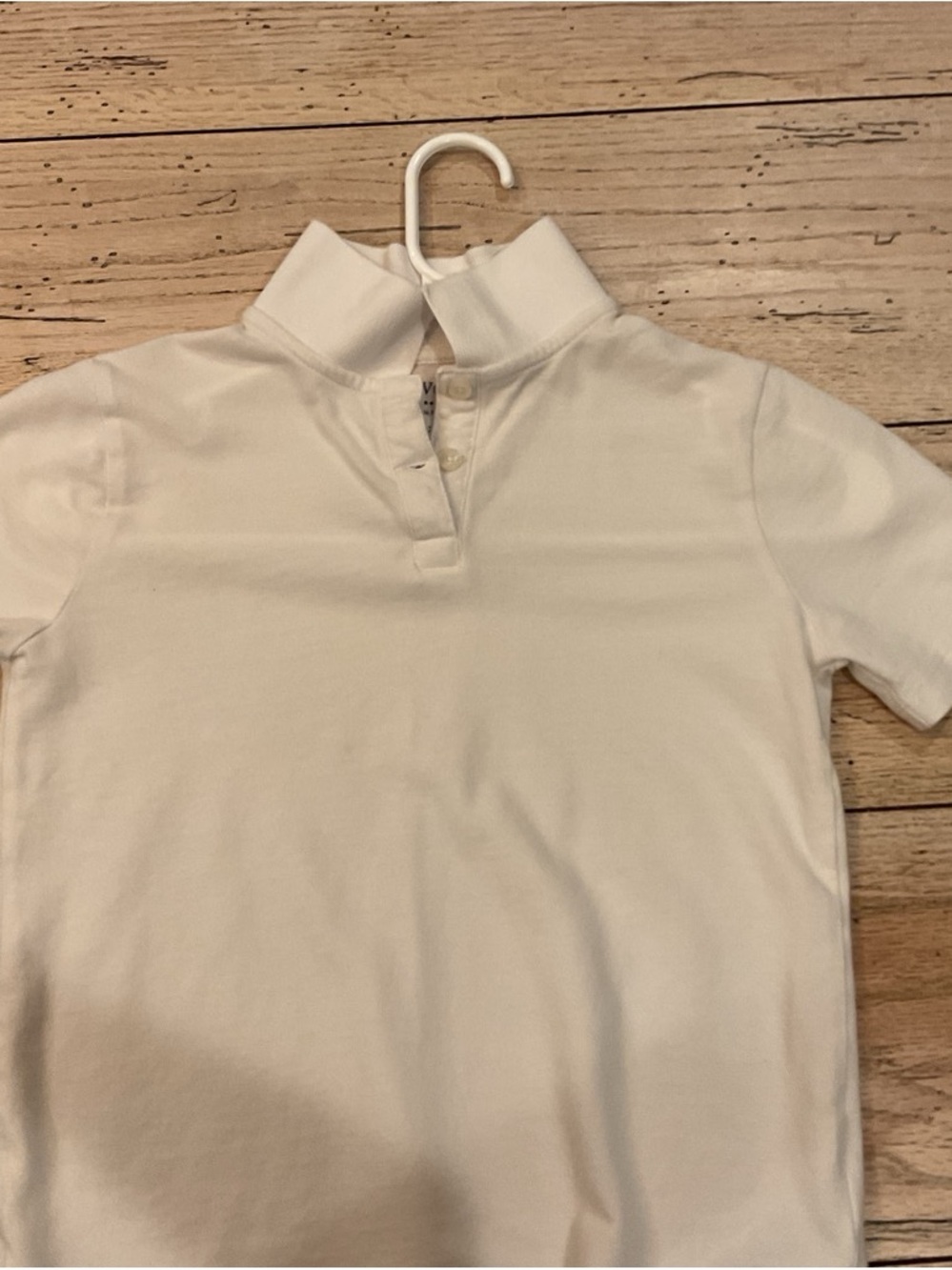 Crewcuts White Short-Sleeve Polo for Kids